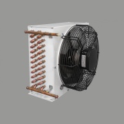 Радиатор CD 7,0 (с двигателем, крыльчаткой и решеткой)